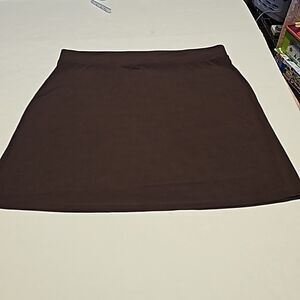 Merona brown elastic waist skirt size XXL